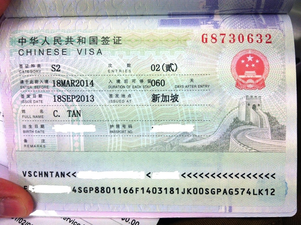 中国S2字签证提交哪些材料，在美国申请