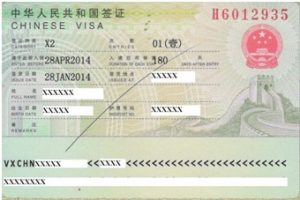 中国X2字签证怎么准备材料，在美国？