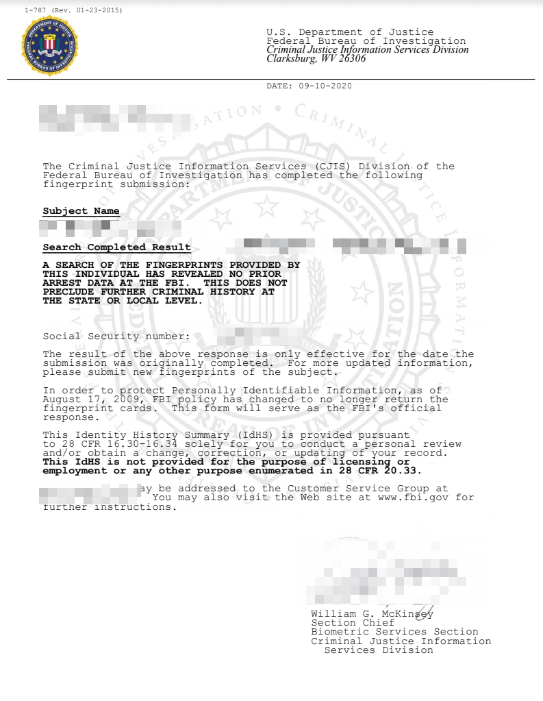 FBI美国无犯罪记录证明，公证认证如何办理？ - 中国领事服务代办中心